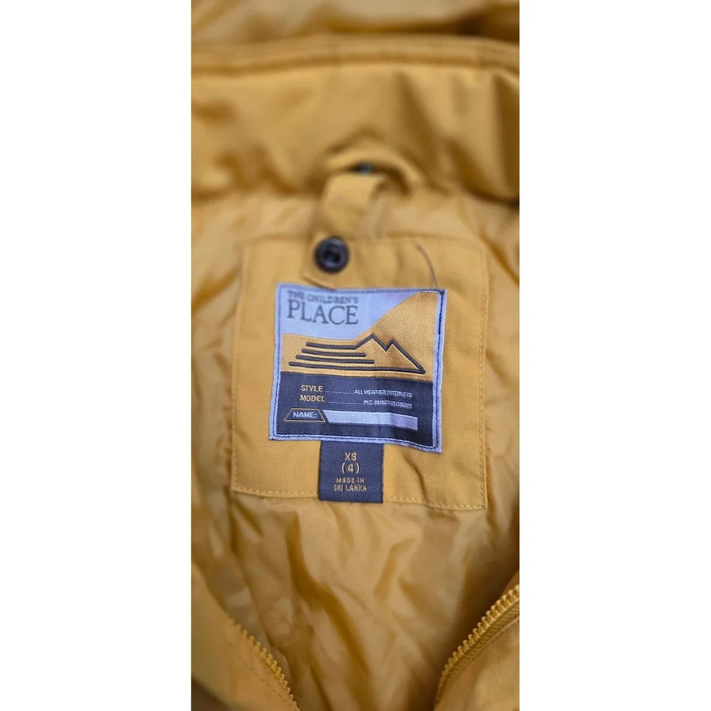 The Childrens Place Hooded Winter Jacket Kid Size 4‎ XS